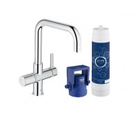 MONOMANDO COCINA CON FILTRO GROHE BLUE 